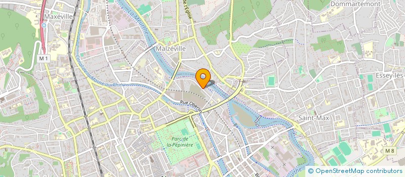 localisation de l'entreprise MADAME NASMA RACHID  NANCY