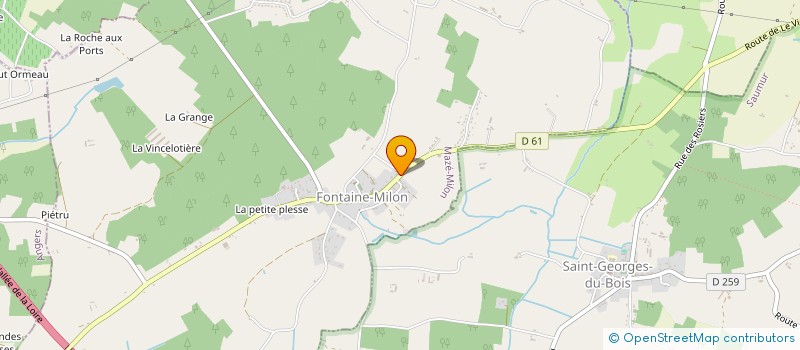 localisation de l'entreprise MADAME NASMATI FOMBAMBA  MAZE-MILON