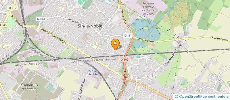 localisation de l'entreprise MADAME NASRA SEFFIH à SIN-LE-NOBLE
