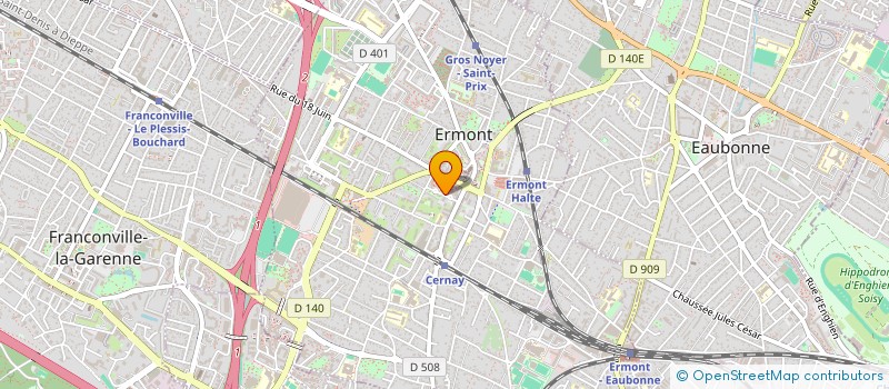 localisation de l'entreprise MADAME NASREDDINE MANNAI à ERMONT