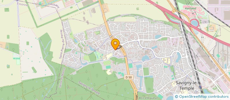 localisation de l'entreprise MADAME NASREEN LITIM  SAVIGNY-LE-TEMPLE