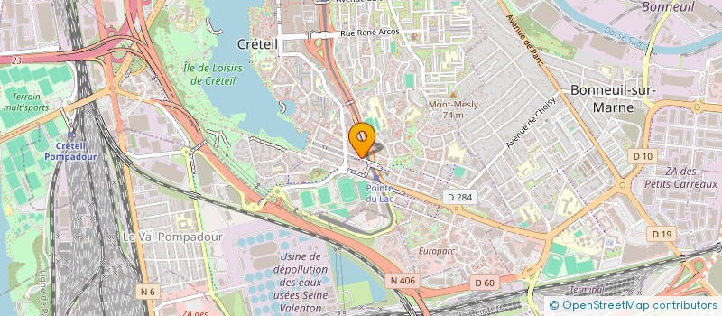 localisation de l'entreprise MADAME NASREEN SATY à CRETEIL