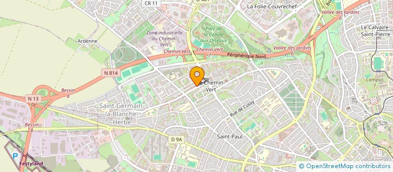 localisation de l'entreprise MADAME NASRIN AHMED MIAH à CAEN