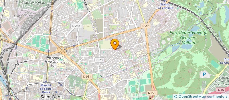 localisation de l'entreprise MADAME NASRIN AKHTER à STAINS