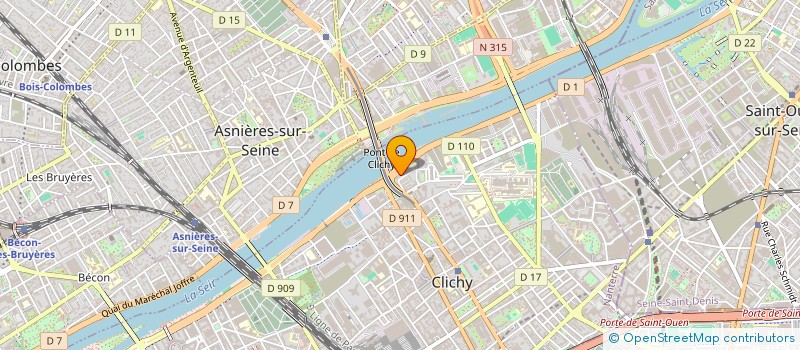 localisation de l'entreprise MADAME NASSAIA HAIDARA à CLICHY
