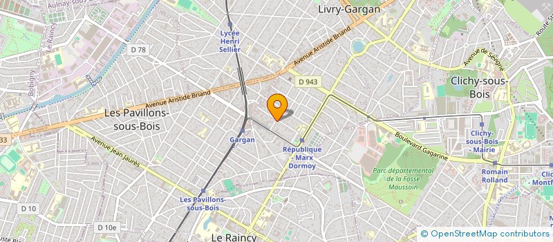 localisation de l'entreprise MADAME NASSERA AZZAOUI  LIVRY-GARGAN