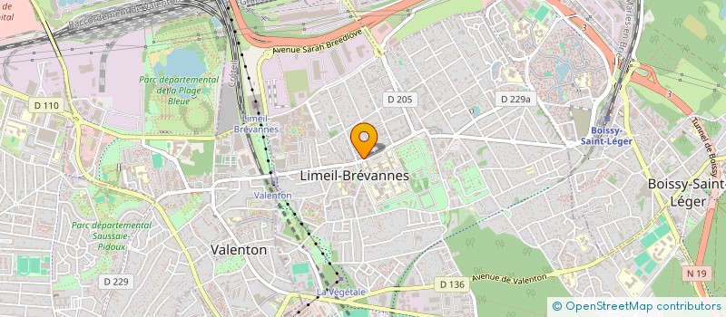 localisation de l'entreprise MADAME NASSERA BOULERHCHA  LIMEIL-BREVANNES