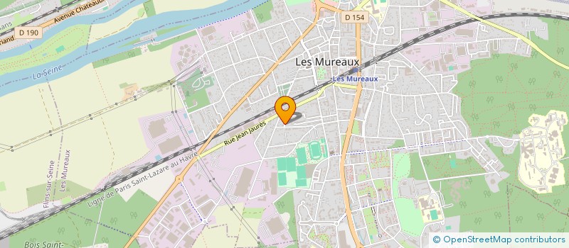localisation de l'entreprise MADAME NASSERA BOULHAJ à LES MUREAUX