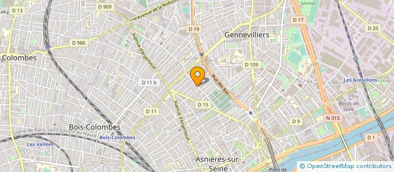 localisation de l'entreprise MADAME NASSERA BOUTAYEB à ASNIERES-SUR-SEINE