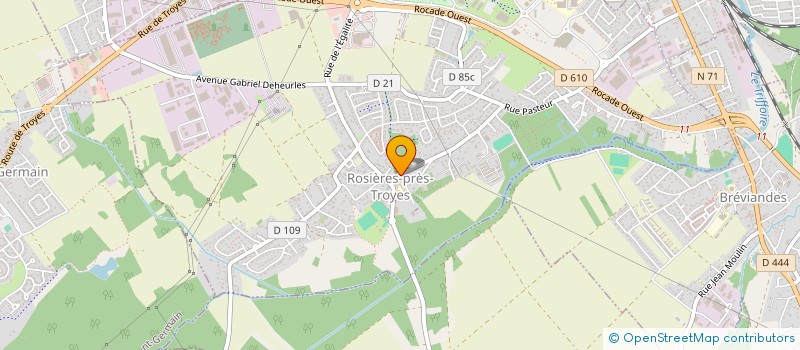 localisation de l'entreprise MADAME NASSERA CHOUIHED-MAHJOUB  ROSIERES-PRES-TROYES