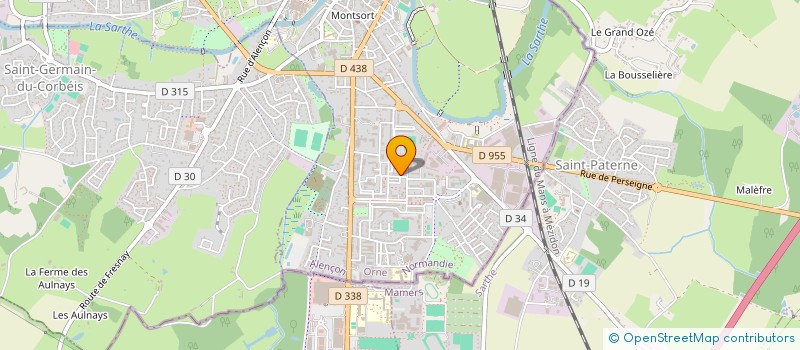 localisation de l'entreprise MADAME NASSERA EL AZADY à ALENCON