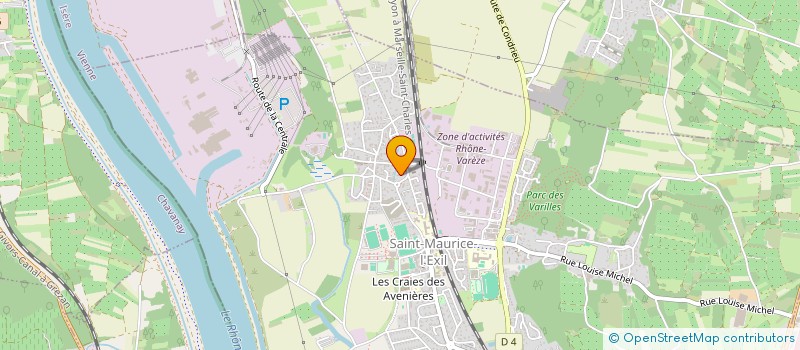 localisation de l'entreprise MADAME NASSERA HASSANI  SAINT-MAURICE-L'EXIL