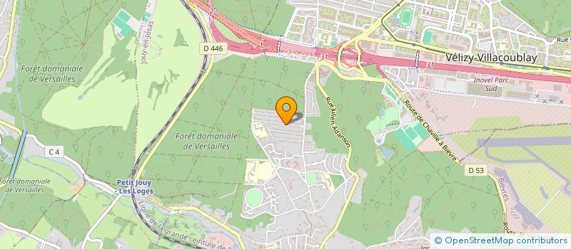 localisation de l'entreprise MADAME NASSERA MADOUR  JOUY-EN-JOSAS