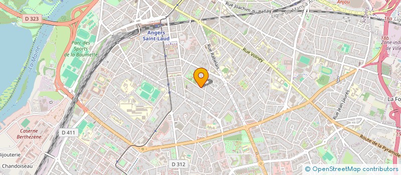 localisation de l'entreprise MADAME NASSERA ZERROUKI  ANGERS