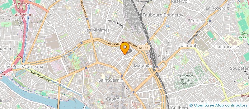 localisation de l'entreprise MADAME NASSI DAHMANI à TOULOUSE