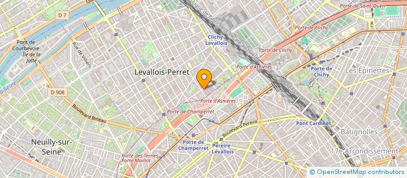 localisation de l'entreprise MADAME NASSILA EL MELALI à LEVALLOIS-PERRET