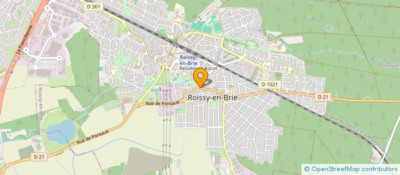 localisation de l'entreprise MADAME NASSIMA ABOUMAAD  ROISSY-EN-BRIE