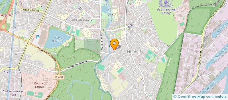 localisation de l'entreprise MADAME NASSIMA BOUDIBI à STRASBOURG