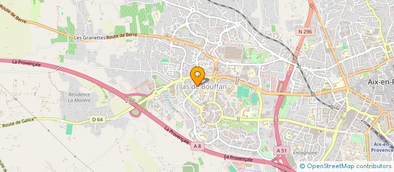 localisation de l'entreprise MADAME NASSIMA BOUDJEMA  AIX-EN-PROVENCE