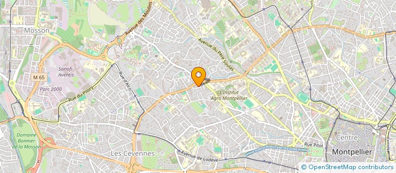 localisation de l'entreprise MADAME NASSIMA BOUKHALFA à MONTPELLIER