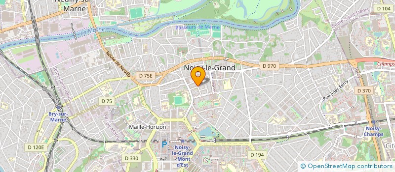 localisation de l'entreprise MADAME NASSIMA DOUDAH à NOISY-LE-GRAND