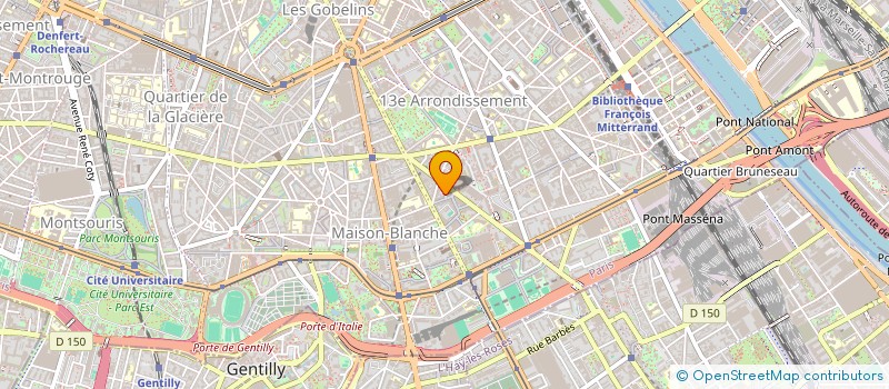 localisation de l'entreprise MADAME NASSIMA GHERBI  PARIS