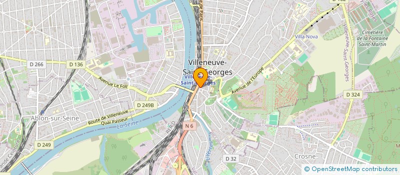 localisation de l'entreprise MADAME NASSIMA HAFFAR  VILLENEUVE-SAINT-GEORGES