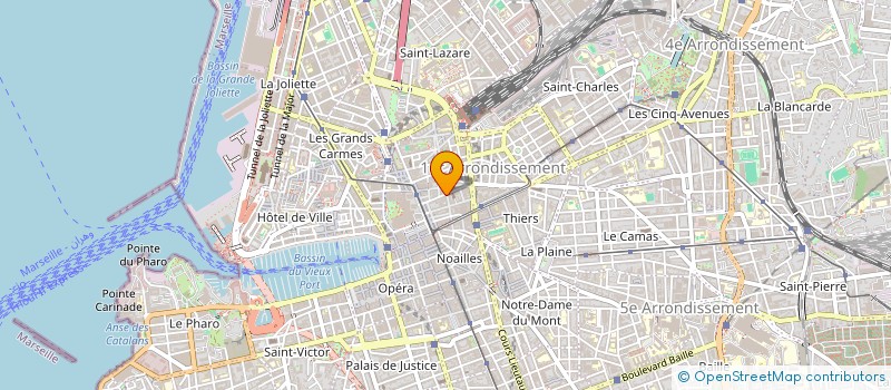 localisation de l'entreprise MADAME NASSIMA HARRAT à MARSEILLE
