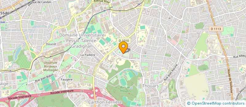 localisation de l'entreprise MADAME NASSIMA LAIDI  TALENCE