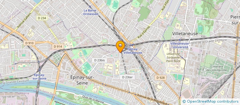 localisation de l'entreprise MADAME NASSIMA LOUANI à EPINAY-SUR-SEINE