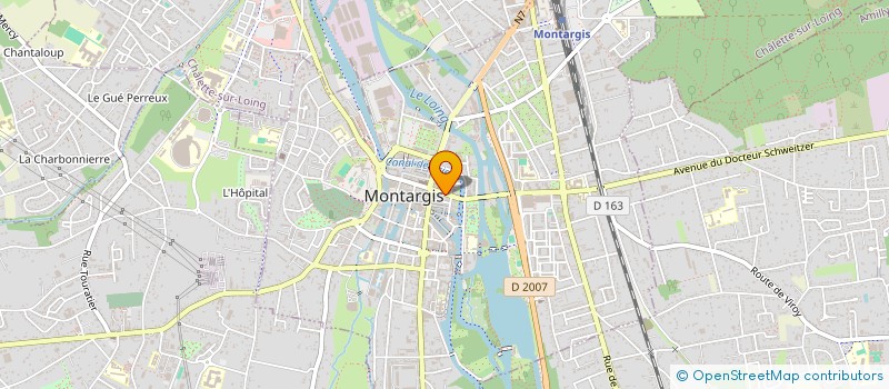 localisation de l'entreprise MADAME NASSIMA MOHAMED  SAINT-CLAUDE