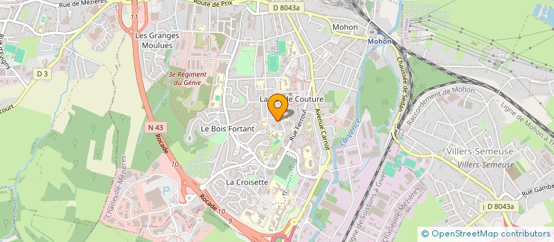 localisation de l'entreprise MADAME NASSIMA TAIBI  CHARLEVILLE-MEZIERES