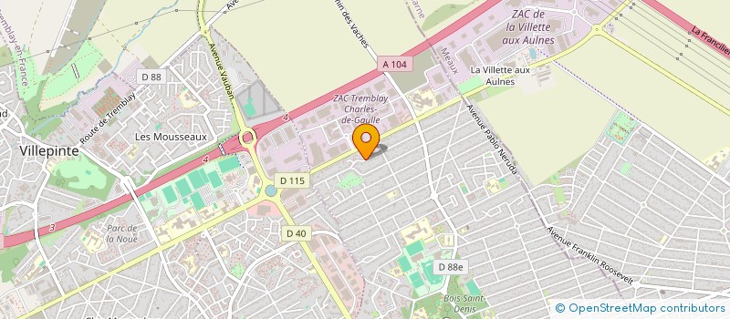 localisation de l'entreprise MADAME NASSIMA TIFAOUI à TREMBLAY-EN-FRANCE