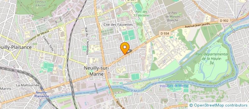 localisation de l'entreprise MADAME NASSIMA TRAIKIA à NEUILLY-SUR-MARNE