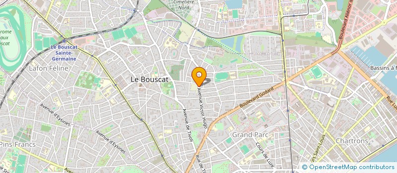 localisation de l'entreprise MADAME NASSIRA ABROUG  LE BOUSCAT