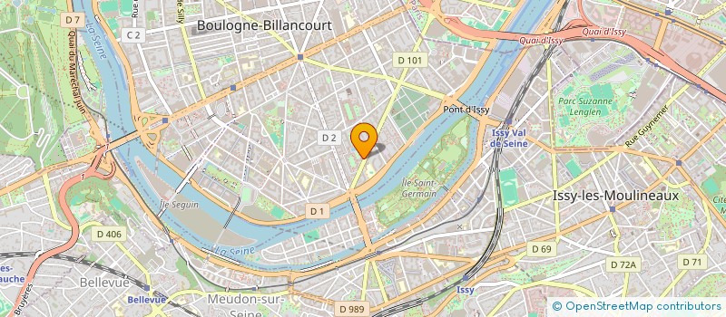localisation de l'entreprise MADAME NASSIRA BELAROUSSI à BOULOGNE-BILLANCOURT