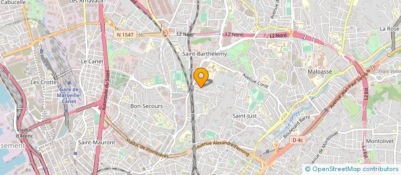 localisation de l'entreprise MADAME NASSIRA EL KABSI à MARSEILLE
