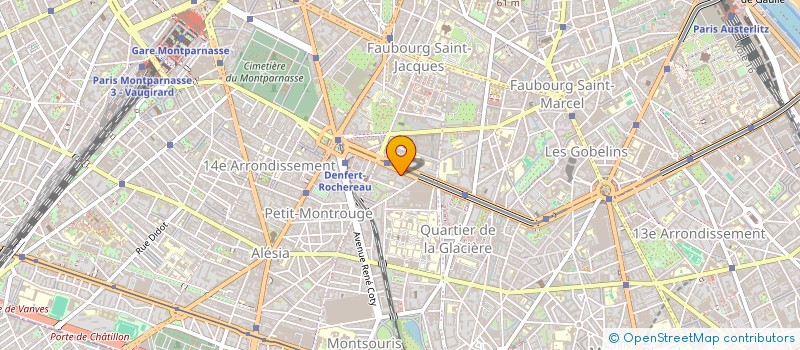 localisation de l'entreprise MADAME NASSIRA FEDDAL  PARIS