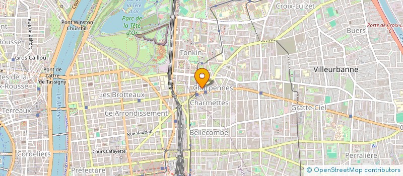 localisation de l'entreprise MADAME NASSIRA KHIAT  VILLEURBANNE