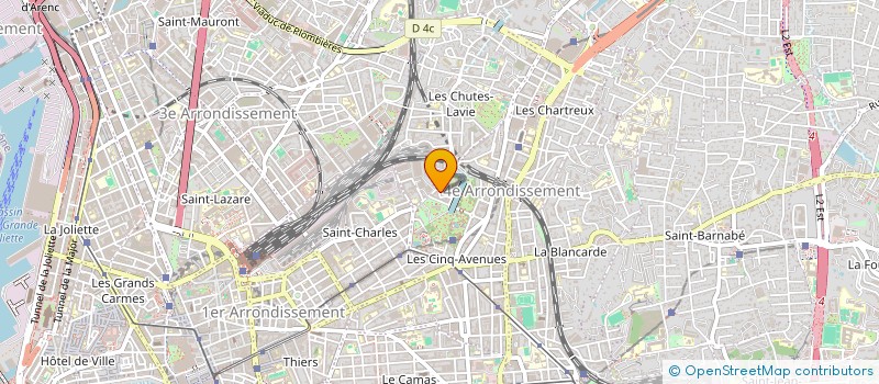 localisation de l'entreprise MADAME NASSIRA REBIGUA à MARSEILLE