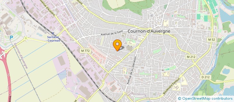 localisation de l'entreprise MADAME NASSIRATI HOUMADI à COURNON-D'AUVERGNE