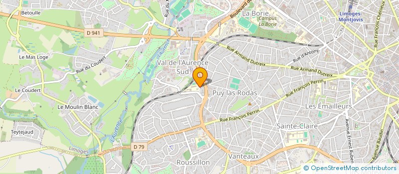 localisation de l'entreprise MADAME NASSIROITI AHMED ABDOU à LIMOGES