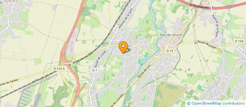 localisation de l'entreprise MADAME NASSIRY KONATE  JUILLAN