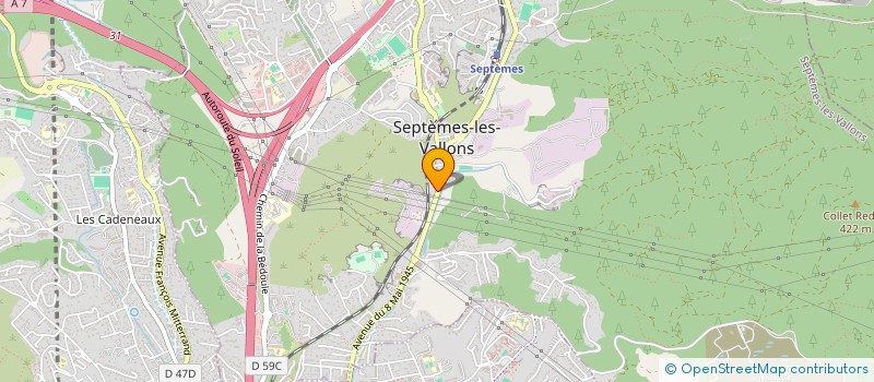 localisation de l'entreprise MADAME NASSLATI SAID à SEPTEMES-LES-VALLONS