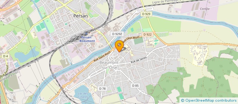 localisation de l'entreprise MADAME NASSORANATH ADJAKPE à BEAUMONT-SUR-OISE
