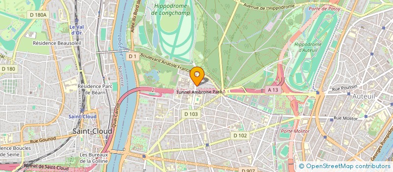 localisation de l'entreprise MADAME NASSURIA MOHAMED à BOULOGNE-BILLANCOURT