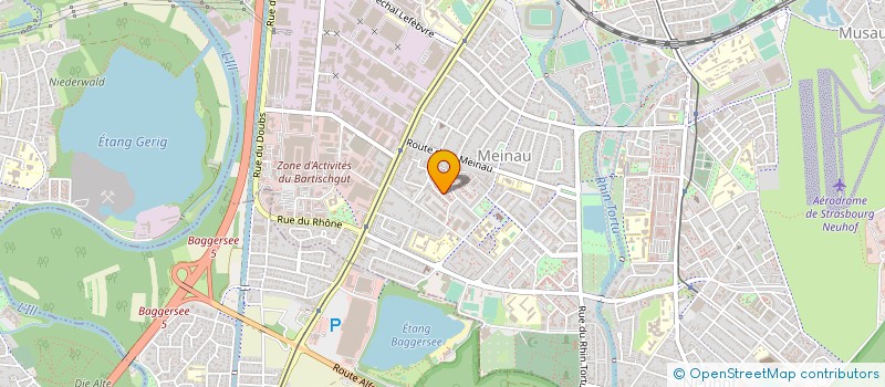 localisation de l'entreprise MADAME NASSYMA MEROUANI à STRASBOURG