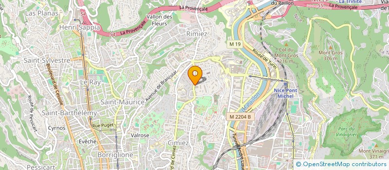 localisation de l'entreprise MADAME NASTASIA BONOLA  NICE