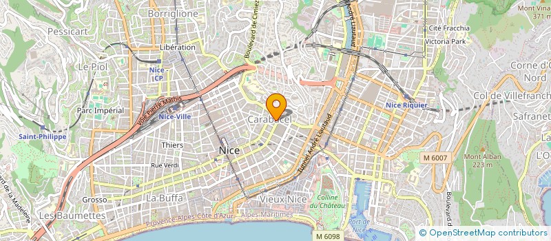 localisation de l'entreprise MADAME NASTASIA DE ANDRADE  NICE