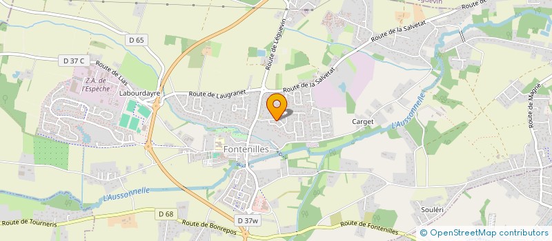 localisation de l'entreprise MADAME NASTASIA FILONI  FONTENILLES